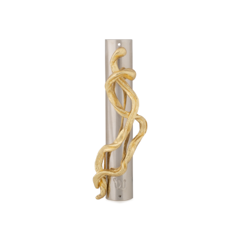 Wisteria Gold Mezuzah
